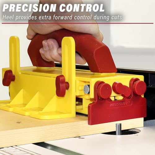 milescraft 3406 grabberpro - push block for table, close-up detail