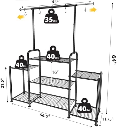 simple trending plant stand indoor outdoor, metal 3, package contents