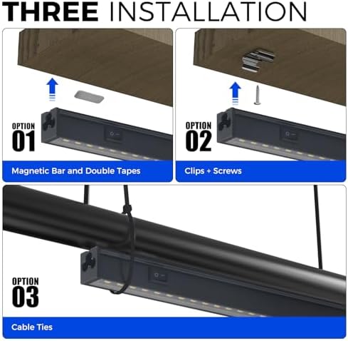 barrina t5 grow lights, 5000k full spectrum daylight on a desk or shelf