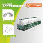 biogreen grow tunnel superdome | 118“ x 23.6“ shown in use