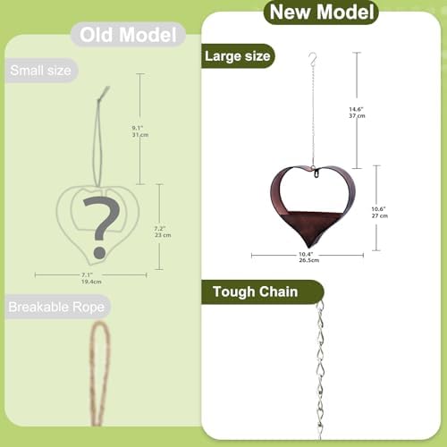 metal plant hangers indoor and outdoor: birthday gifts, front angle view