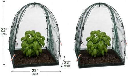 nuvue products 25200 pop-up garden netting animal and, package contents