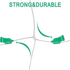 heavy duty trellis netting roll - 47''x328' plastic showing dimensions