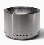 solo stove basecamp 24" fire pit w/stand | shown in use