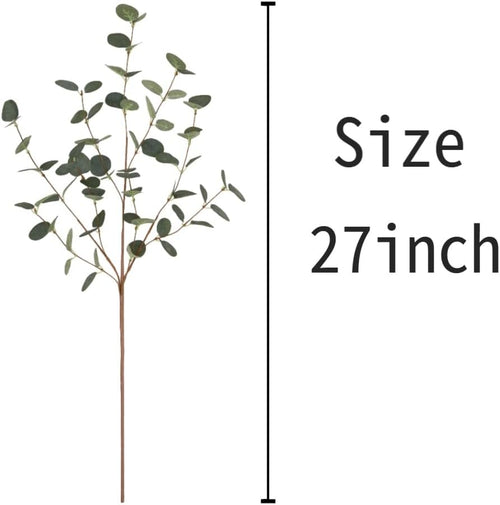 27" eucalyptus stems greenery stems eucalyptus leaf spray shown in use