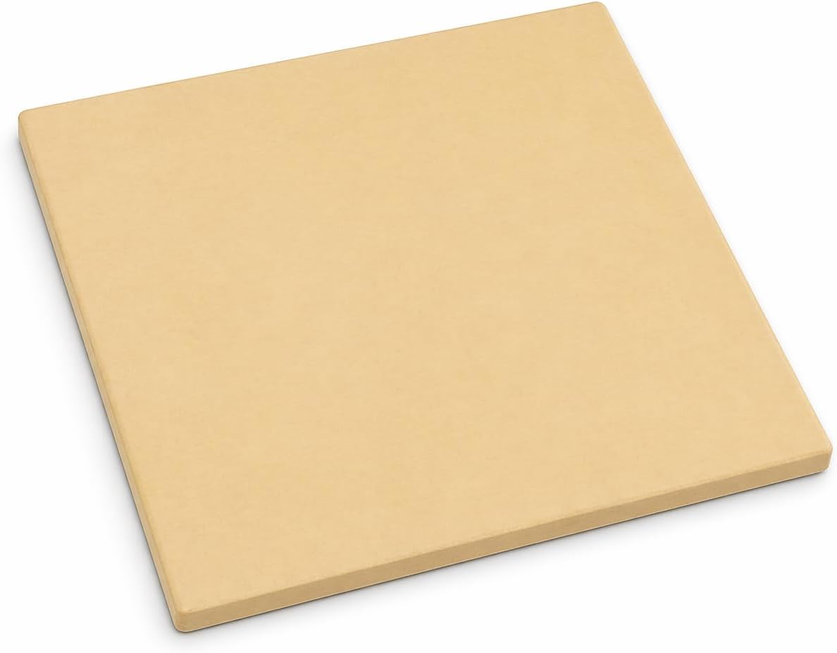 Pizza Stone, 12 Inch Heavy Duty Cordierite Baking Stone for Indoor Pizza Oven and Grill, Cooking Baking Stone, 850℉ Thermal Shock Resistant for Bread BBQ