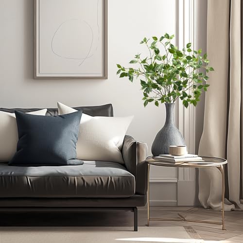 artificial plants greenery eucalyptus stems branches plant for, side view