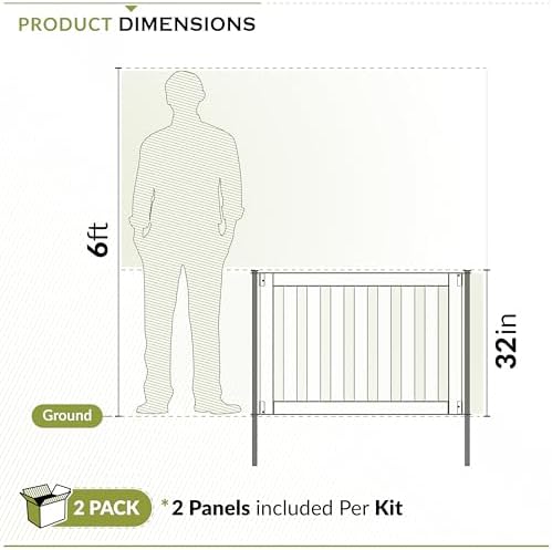 zippity newberry yard fence, cedar wood diy no, package contents