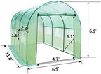 12x7x7 ft large greenhouse hot house, green house, package contents