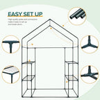 eagle peak 61'' x 28'' x 79'' walk-in on a desk or shelf
