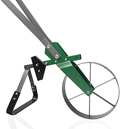varomorus high wheel cultivator, self cleaning steel single, side view