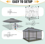 cobizi 13x13 pop up canopy tent-gazebos on clearance, package contents