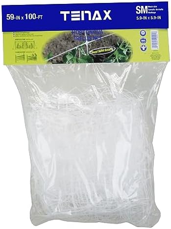tenax 2a150061 hortonova lm plant trellis net, 59" shown in use