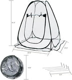 gardzen 2 pack 27"x27"x31" pop up grow tent shown in use