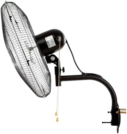 vevor 20 inch wall mount fan, oscillating, 3-speed, view 10