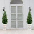 vitalismo 5ft artificial cedar trees set of 2, package contents