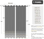 bonzer outdoor waterproof curtains for patio extra wide, view 9