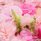 flower wall panels 3d flower wall backdrop, 12pcs, front angle view