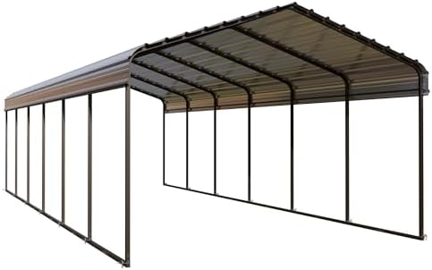 phi villa 12x30 carport, metal carports canopy heavy, view 9