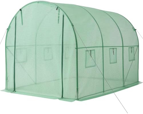 vevor walk-in tunnel greenhouse, 10 x 7 x, view 9
