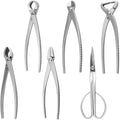 bonsai pruning tool set, 6 different roles of, main product view