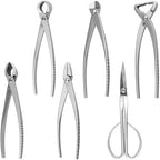bonsai pruning tool set, 6 different roles of, main product view