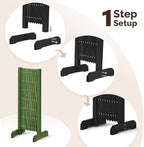 vingli 2 packs expandable garden fence, 27.55in freestanding on a desk or shelf