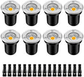 zuckeo low voltage landscape lighting led well lights, main product view