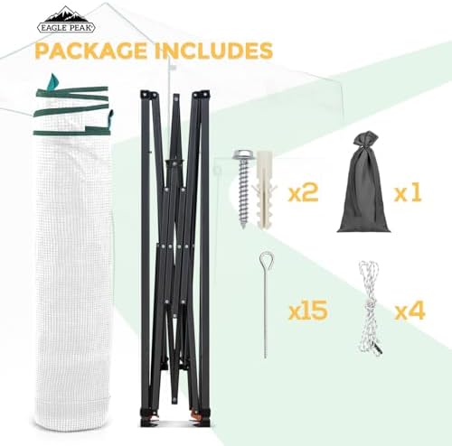 eagle peak 9x4 easy setup pop up greenhouse on a desk or shelf