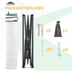 eagle peak 9x4 easy setup pop up greenhouse on a desk or shelf