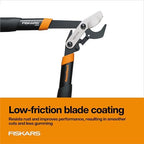 fiskars 18” powergear2 garden bypass loppers, 1.5" capacity, side view