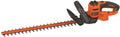 BLACK+DECKER Electric Hedge Trimmer, 22-Inch (BEHT350)
