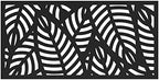 barrette outdoor living 2'x4' black and umber sanibel shown in use