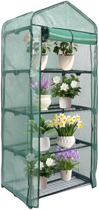 maxworks 4-tier portable walk-in greenhouse – 27" x, main product view