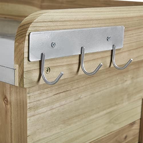 costoffs potting bench wood garden potting table with, view 9