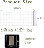 professional garden trellis netting bulk roll 6.5ft x shown in use