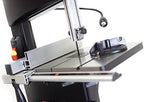 wen band saw with stand, 10-inch, 3.5-amp, two-speed, side view