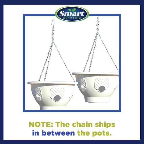 ultimate hanging baskets - strawberry, tomato, flower, and, front angle view