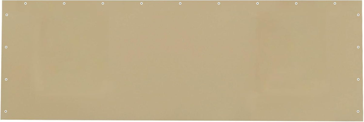 carport sidewall panel with elastic ball bungees, for shown in use