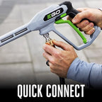 ego power+ electric pressure washer, 2100 psi power, package contents