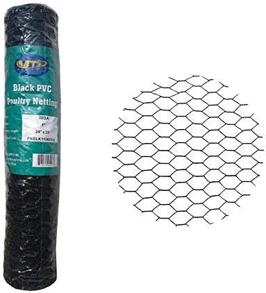 pvc hexagonal poultry netting chicken wire 24" x25', main product view