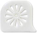 Rada Cutlery 2-Piece Daisy PanMate Scrapers (B300) | Nylon Food Scraper, 2.5" x 3", White