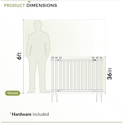 zippity baskenridge picket gate, white vinyl diy no, package contents