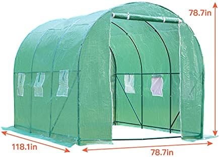 greenhouse for outdoors greenhouse walk-in green house l10'xw7'xh7' on a desk or shelf