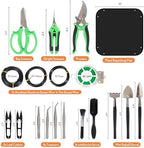 bonsai tools kit 20 pcs garden tools set, close-up detail