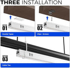 barrina t5 grow lights, full spectrum, 4ft 160w, package contents