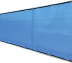 4'x50' 4ft tall 3rd gen royal blue fence shown in use