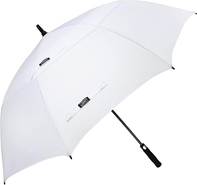 G4Free 47/54/62/68/72 Inch Automatic Open Golf Umbrella Oversize Extra Large Double Canopy Vented Windproof Waterproof Stick Umbrellas