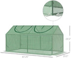 outsunny 4' x 2' x 2' portable mini on a desk or shelf