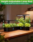 hydroponics growing system kits,smart indoor herb garden with showing dimensions